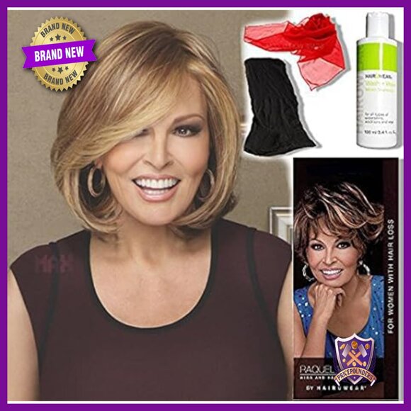 Heat-Friendly Synthetic Lace Front Wig Hand-Tied Monofilament Top